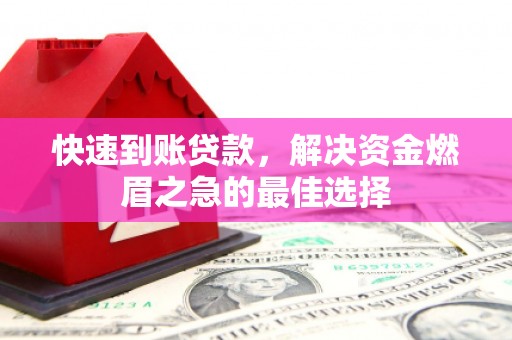 徐闻快速到账贷款，解决资金燃眉之急的最佳选择