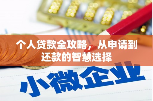 徐闻个人贷款全攻略，从申请到还款的智慧选择