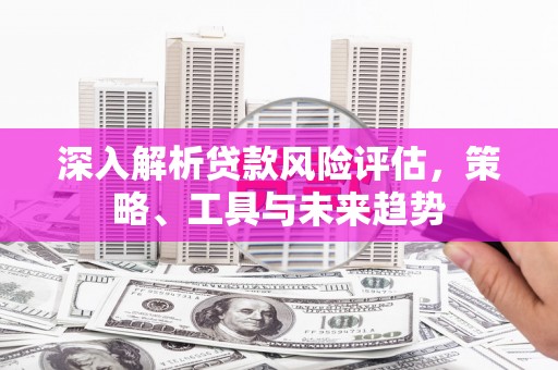 徐闻深入解析贷款风险评估，策略、工具与未来趋势