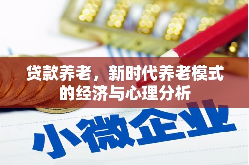 徐闻贷款养老，新时代养老模式的经济与心理分析