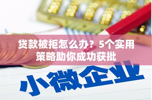 徐闻贷款被拒怎么办？5个实用策略助你成功获批