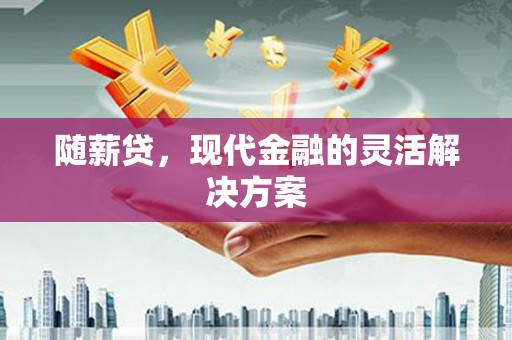 徐闻随薪贷，现代金融的灵活解决方案