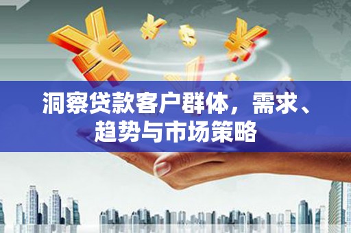 徐闻洞察贷款客户群体，需求、趋势与市场策略