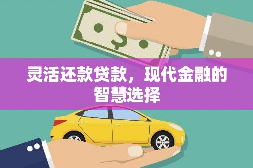 徐闻灵活还款贷款，现代金融的智慧选择