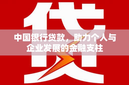 徐闻中国银行贷款，助力个人与企业发展的金融支柱