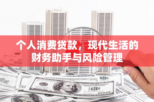 徐闻个人消费贷款，现代生活的财务助手与风险管理