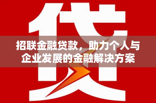 徐闻招联金融贷款，助力个人与企业发展的金融解决方案