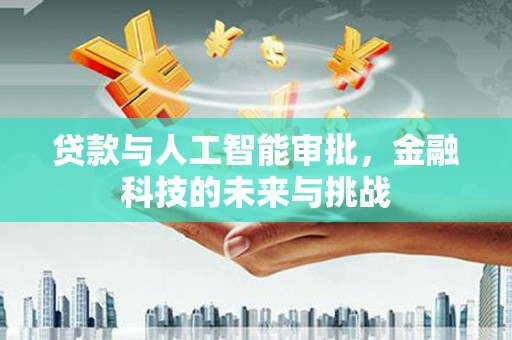 徐闻贷款与人工智能审批，金融科技的未来与挑战