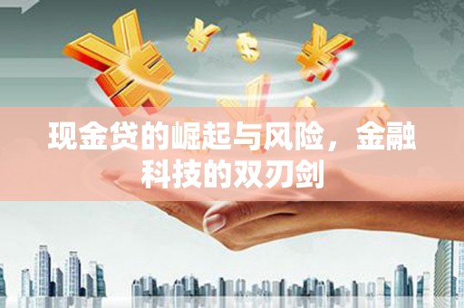 徐闻现金贷的崛起与风险，金融科技的双刃剑