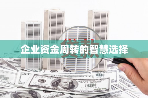徐闻企业资金周转的智慧选择