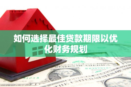 徐闻如何选择最佳贷款期限以优化财务规划