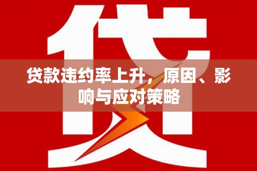 徐闻贷款违约率上升，原因、影响与应对策略