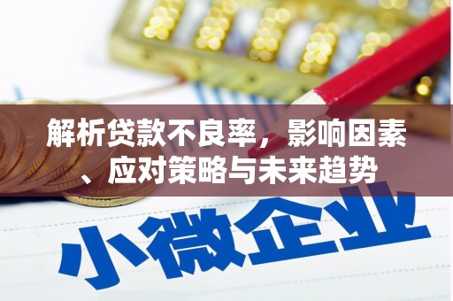 徐闻解析贷款不良率，影响因素、应对策略与未来趋势