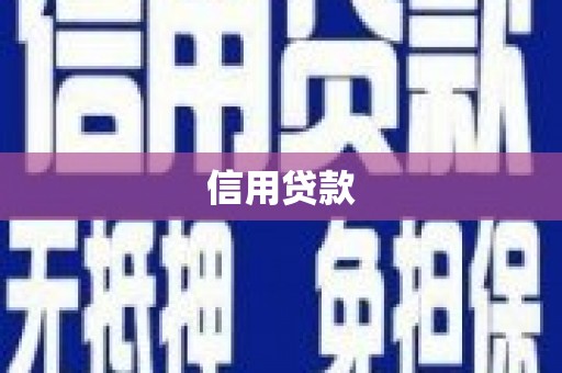 徐闻信用贷款