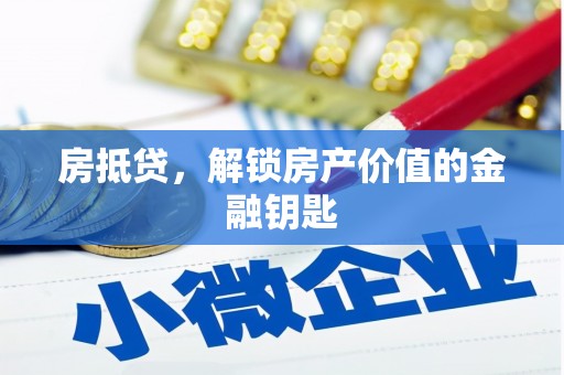 徐闻房抵贷，解锁房产价值的金融钥匙