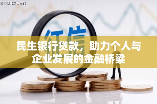 徐闻民生银行贷款，助力个人与企业发展的金融桥梁