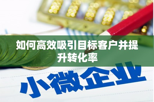 徐闻如何高效吸引目标客户并提升转化率