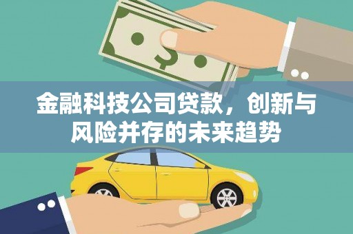徐闻金融科技公司贷款，创新与风险并存的未来趋势