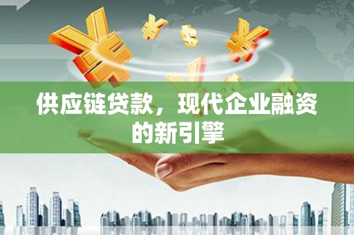 徐闻供应链贷款，现代企业融资的新引擎