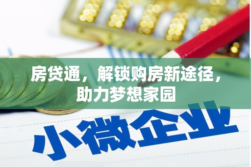 徐闻房贷通，解锁购房新途径，助力梦想家园