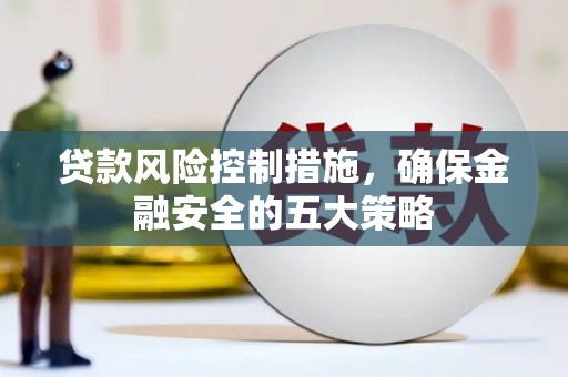 徐闻贷款风险控制措施，确保金融安全的五大策略