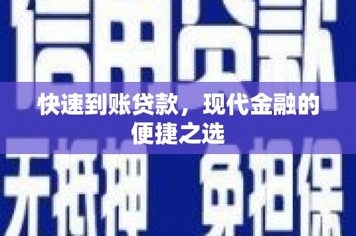 徐闻快速到账贷款，现代金融的便捷之选