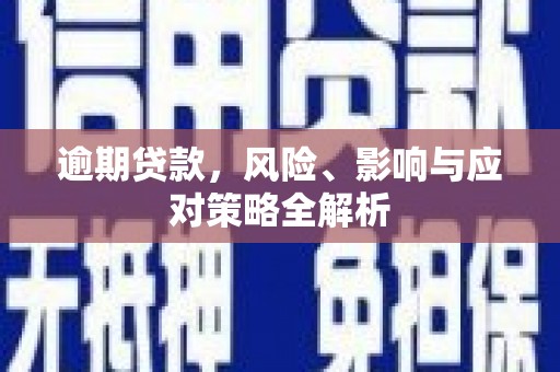 徐闻逾期贷款，风险、影响与应对策略全解析