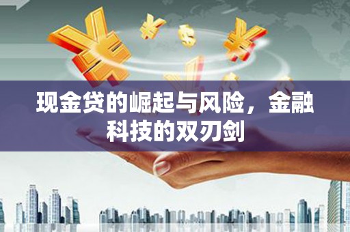 徐闻现金贷的崛起与风险，金融科技的双刃剑
