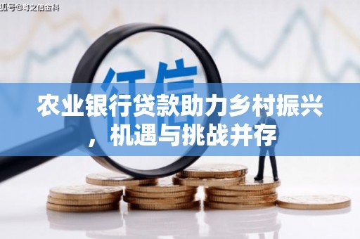 徐闻农业银行贷款助力乡村振兴，机遇与挑战并存