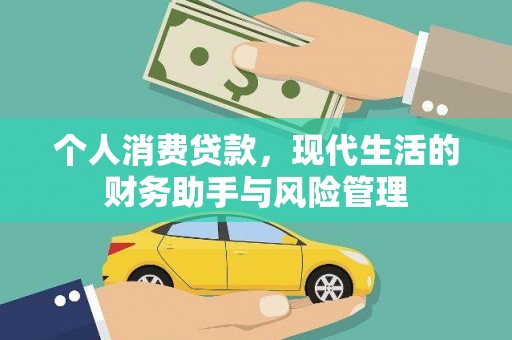 徐闻个人消费贷款，现代生活的财务助手与风险管理