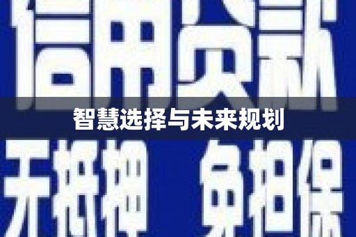 徐闻智慧选择与未来规划
