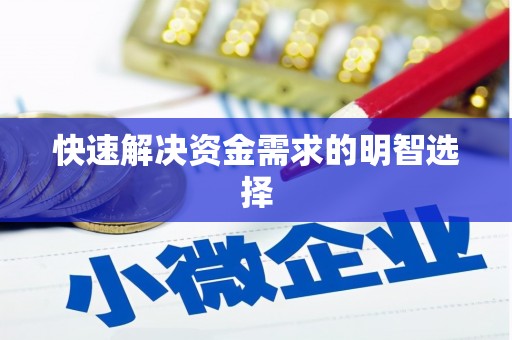 徐闻快速解决资金需求的明智选择