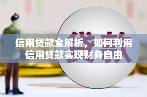 徐闻信用贷款全解析，如何利用信用贷款实现财务自由